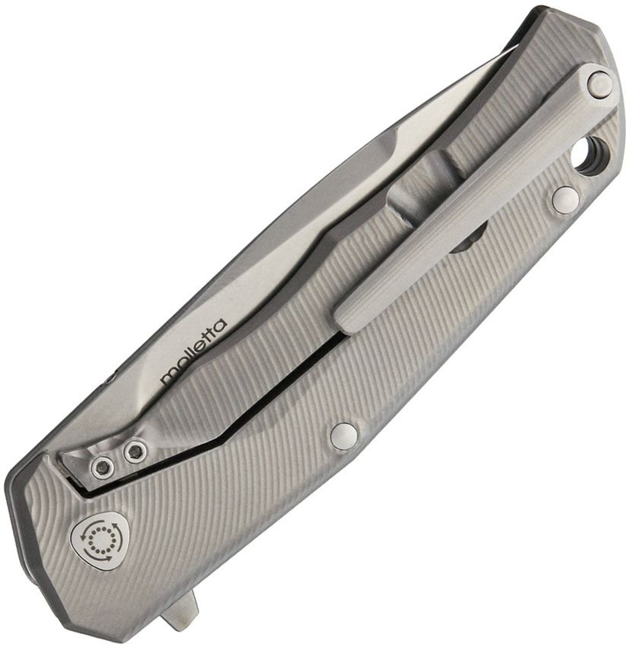 Lion Steel T.R.E. Carbon Fiber, 2.91" M390 Satin Blade, Carbon Fiber/Titanium Handle