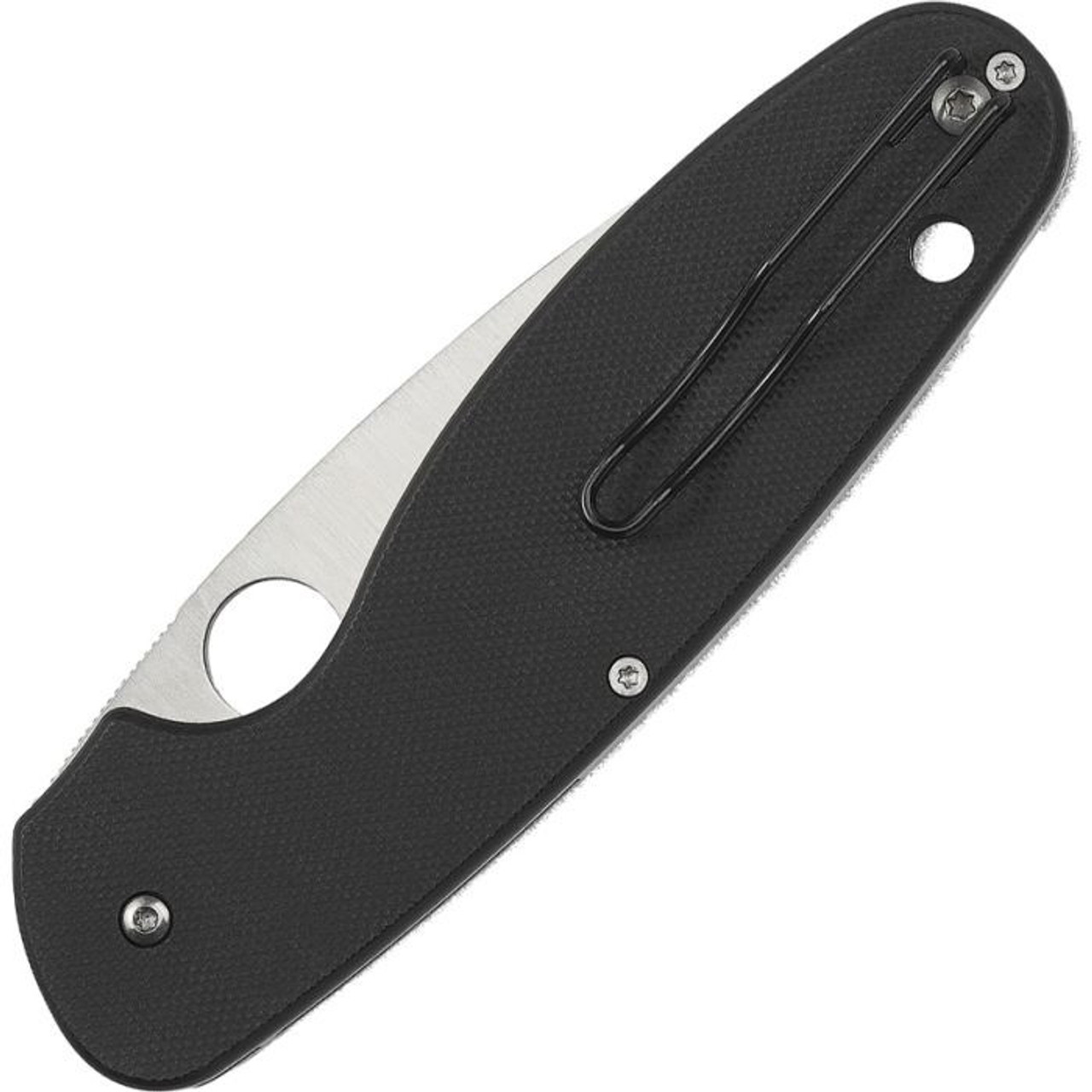 Spyderco Emphasis C245GP, 3.58" 8Cr13MoV Plain Blade, G-10 Handle