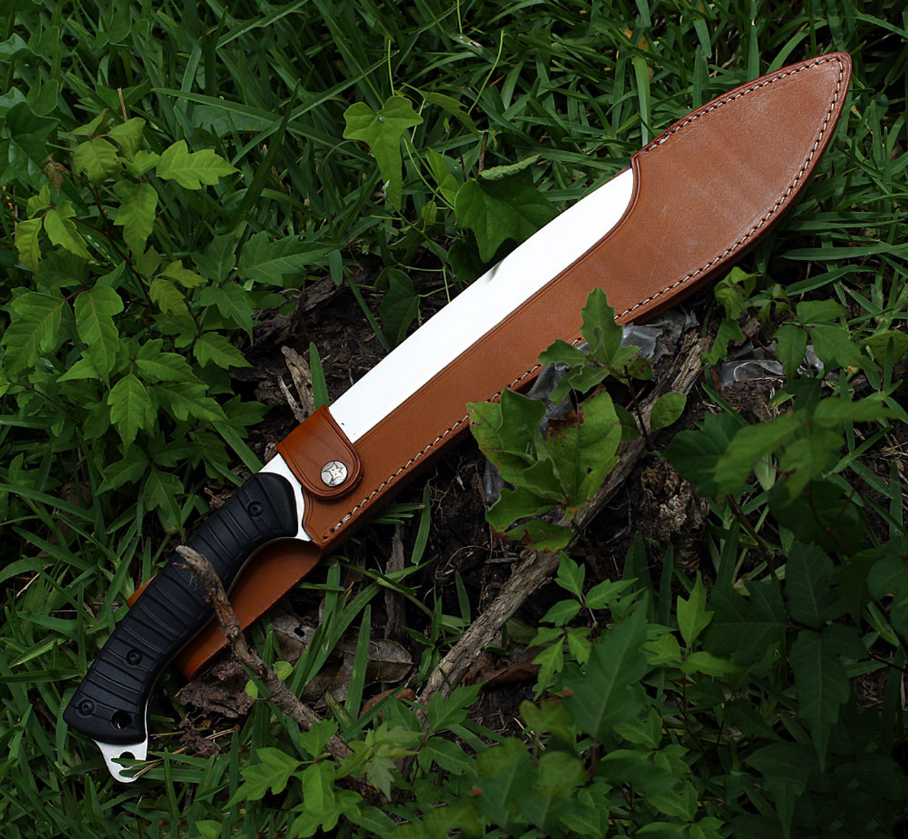 Fox Knives Machete FX-679, 4119 Nitro-B SS, Black FRN