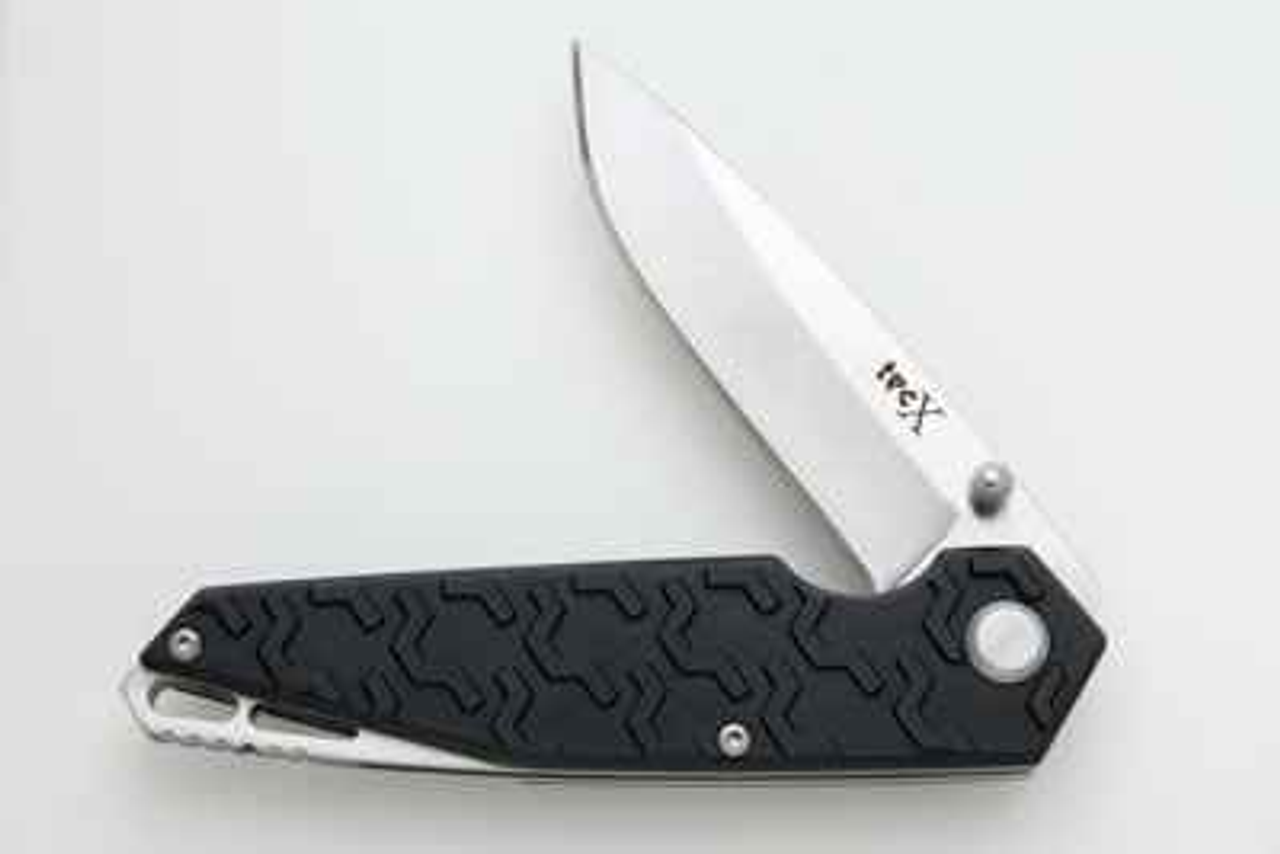 Tec X Inceptra by Case, Linerlock, Drop Point Blade, Plain Edge, Black