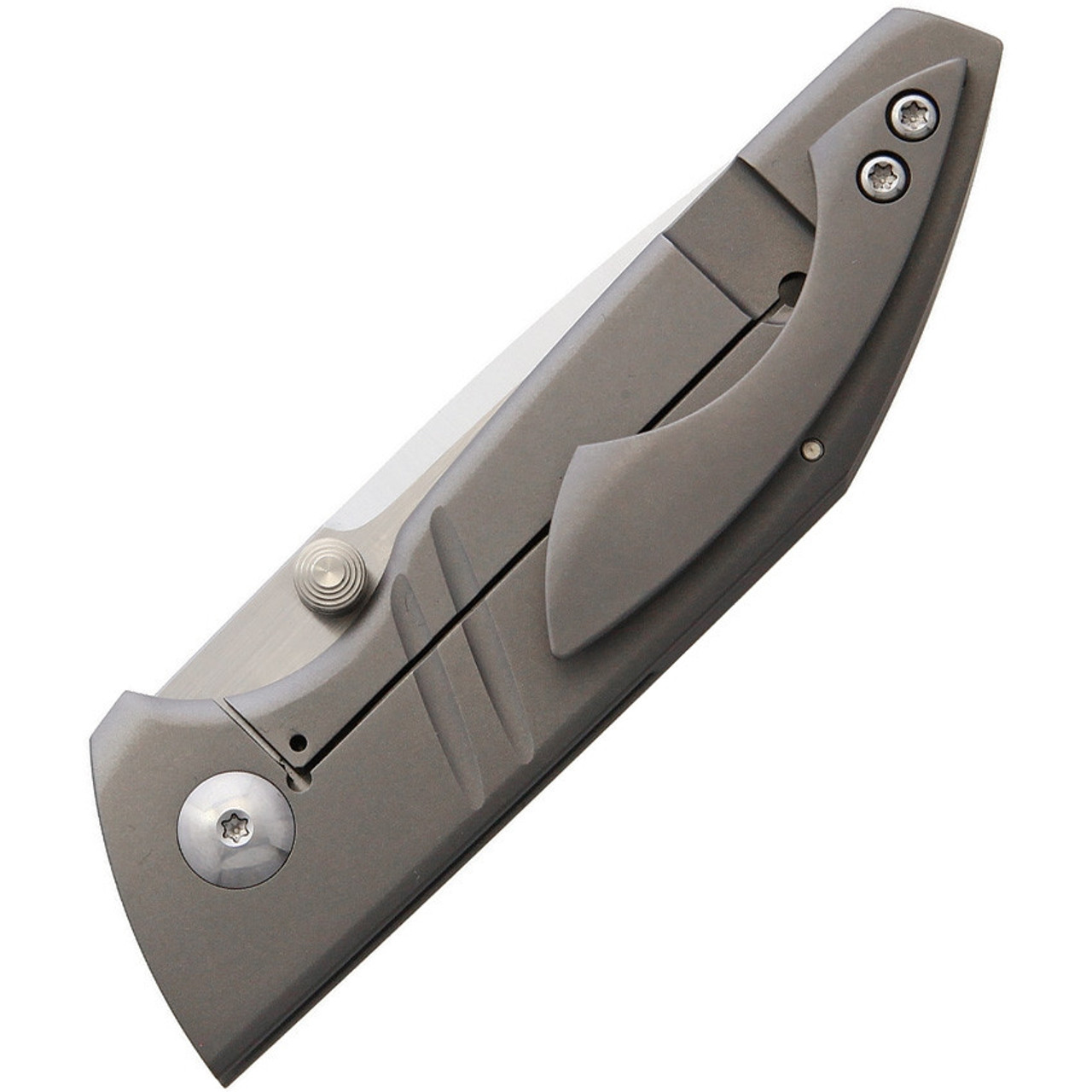 Alliance Designs Ice Lite Ti Framelock ALICE, 2.75" RWL34 Plain Blade, Titanium Handle