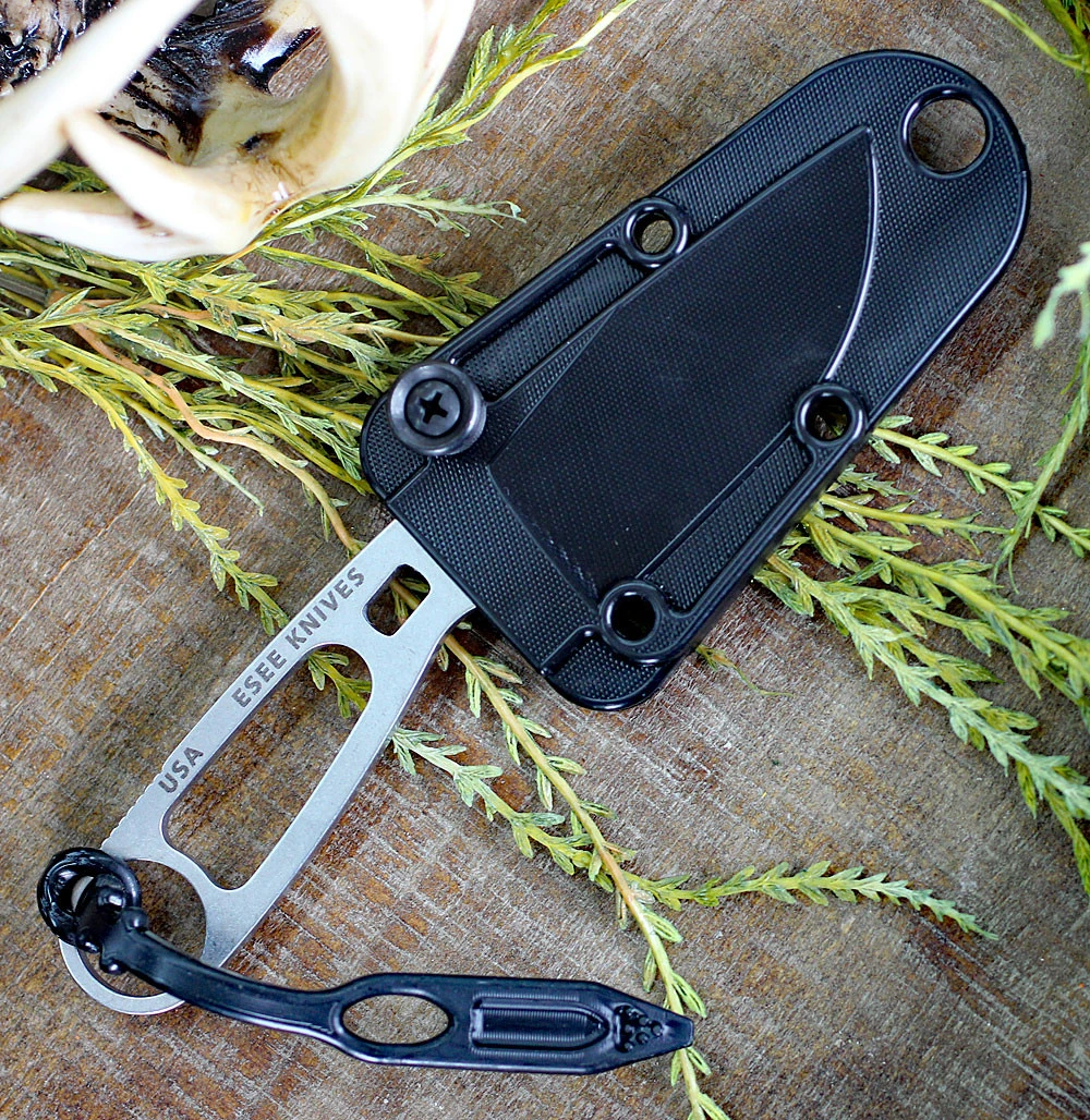 ESEE Imlay Rescue Gray Sheathed Right View