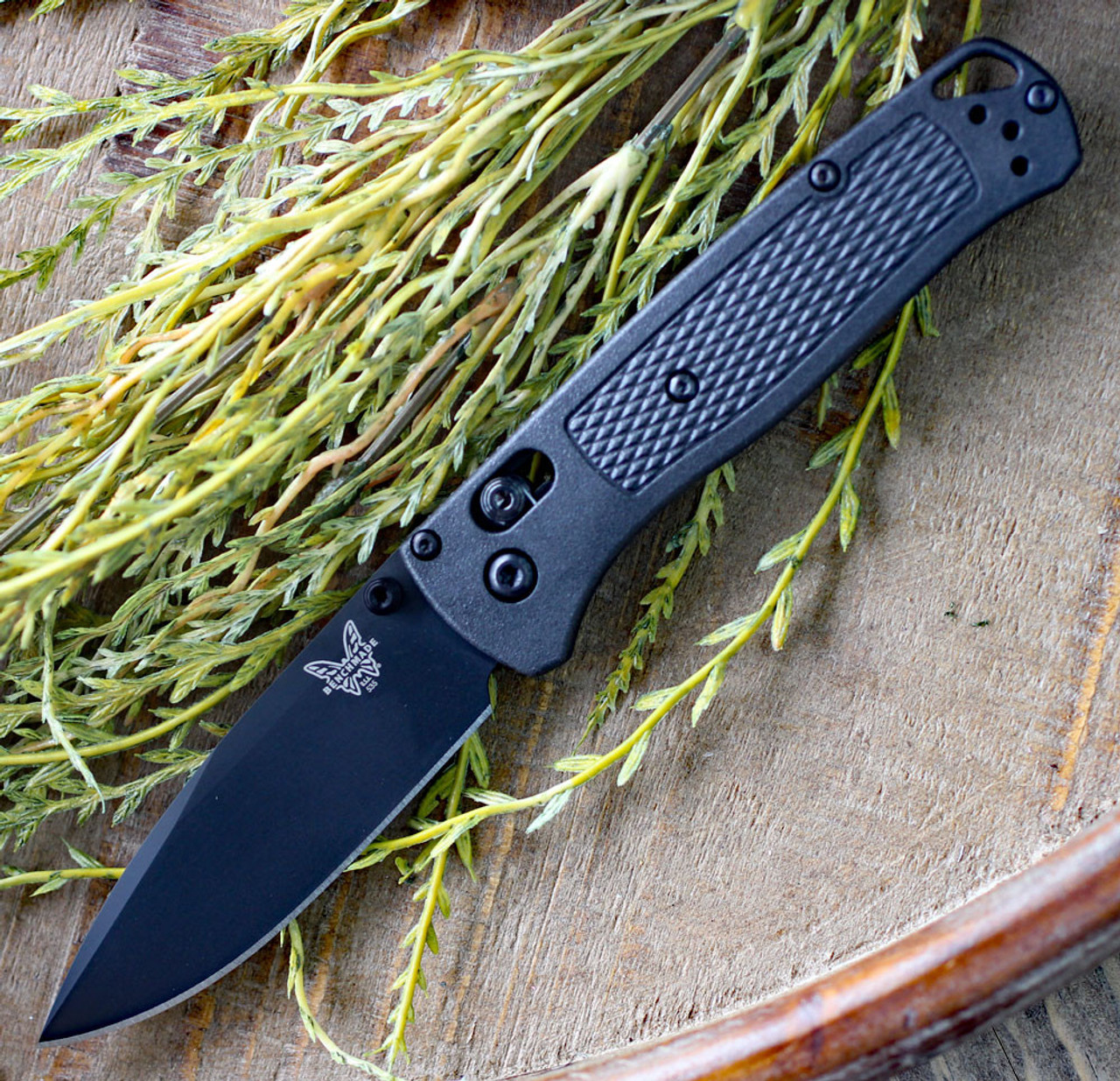 Benchmade Bugout 535BK-2, 3.24" CPM-S30V Cerakote Blade, CF-Elite Handle
