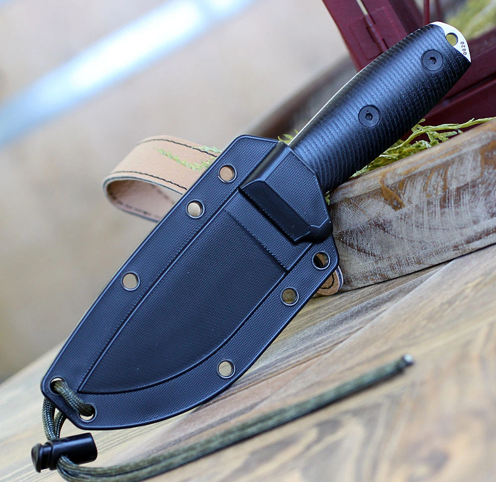 ESEE-3 3D Handle 3PMS35V-001 Full Set with Sheath Detail View