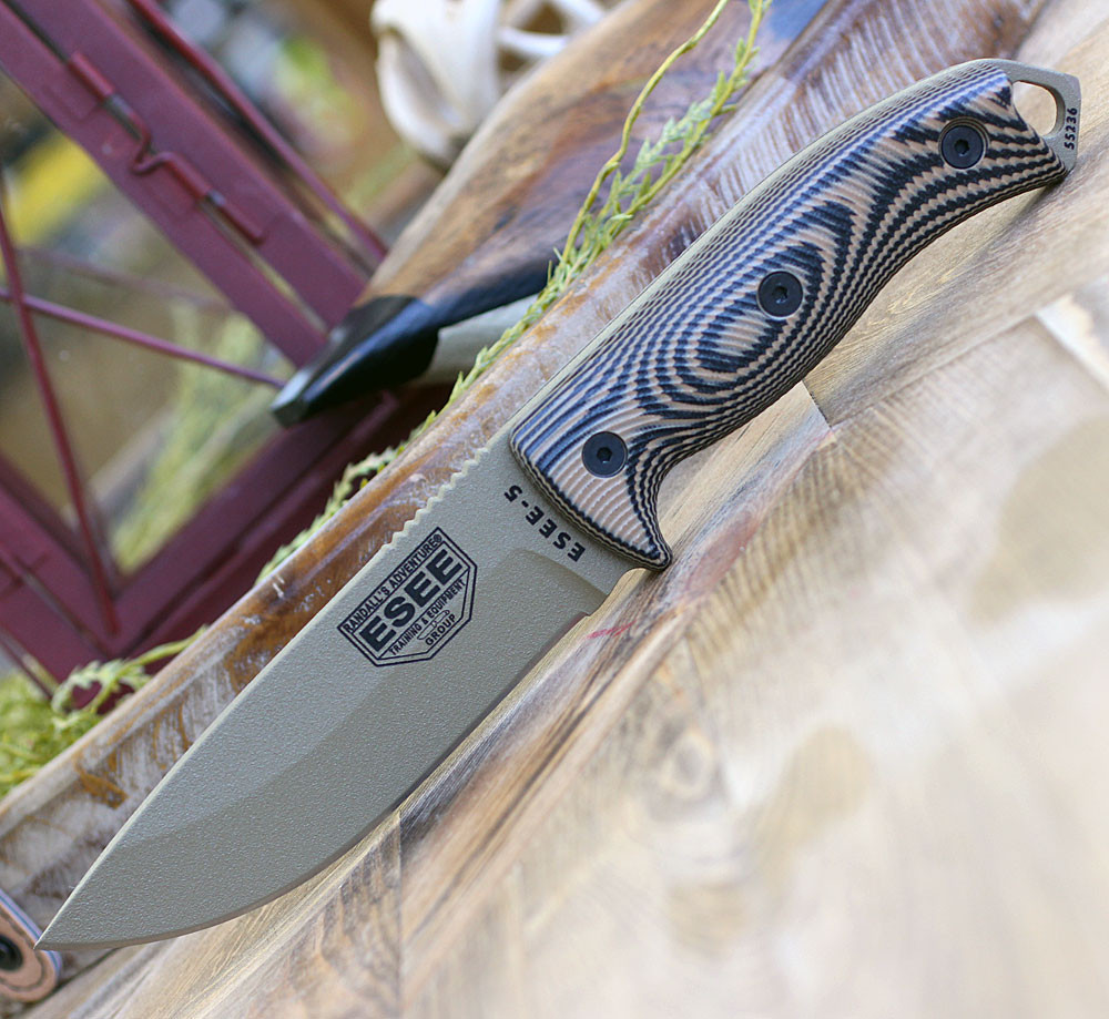 ESEE-5 3D Handle | 5PDE-005 | Knifeworks