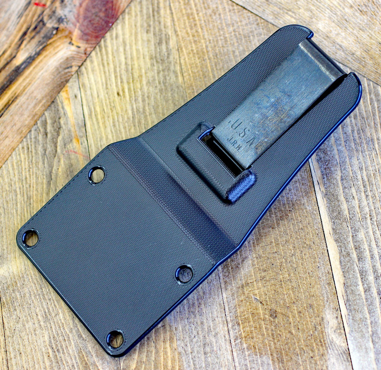 ESEE-5 3D Handle Fixed Blade Knife (5PVG-007)-5.25" Venom Green 1095 Drop Point Blade, Neon Green and Black 3D G-10 Handle