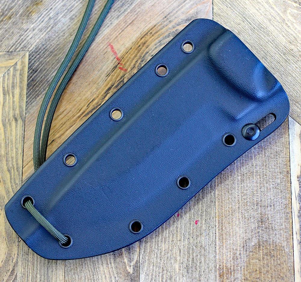 ESEE-5 3D Handle 5POR-006 Kydex Belt Sheath Detail View