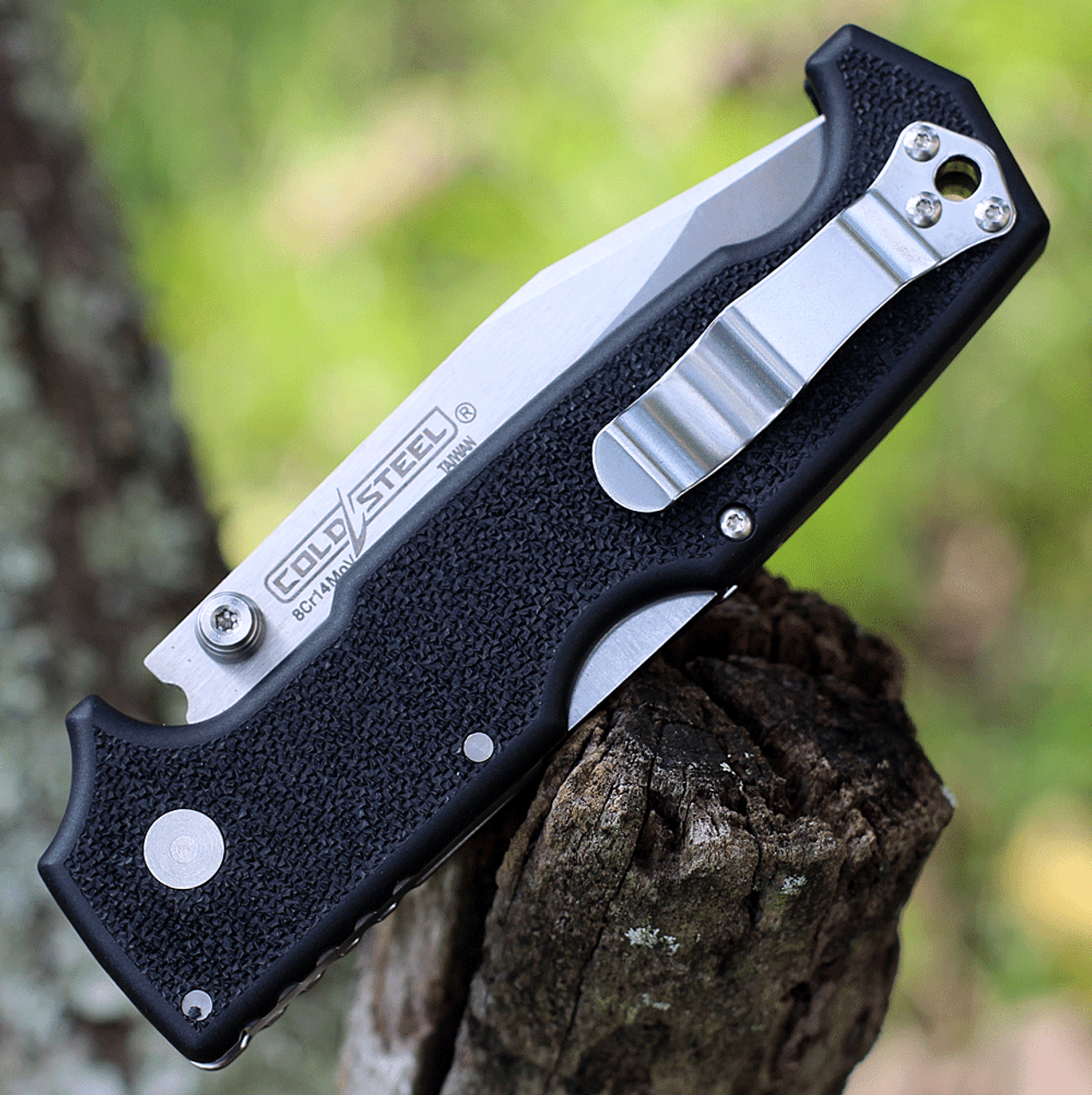 Cold Steel SR1 Lite Black Griv-Ex (4" Satin Clip Point) 62K1