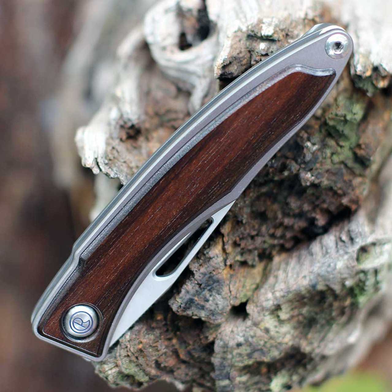 Chris Reeve Mnandi Inlay Macassar Ebony (MNA-1016) -2.74" CPM-S45VN Drop Point Plan Blade