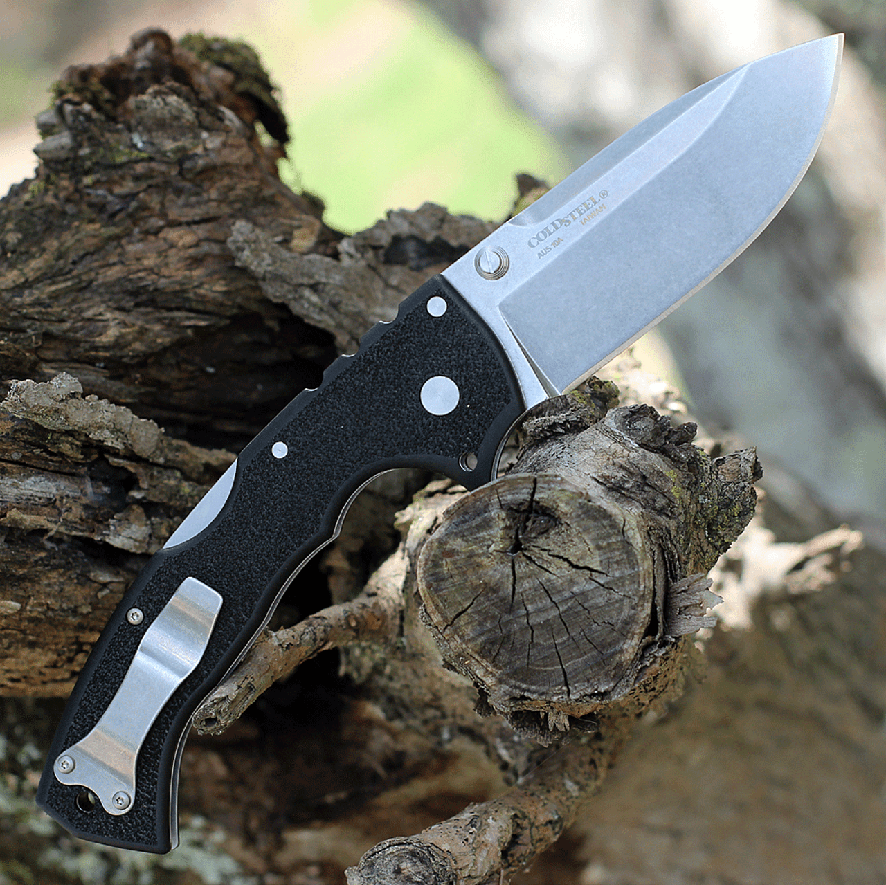 Cold Steel 4-Max Scout Black Griv-Ex (4" AUS-10 SW) 62RQ