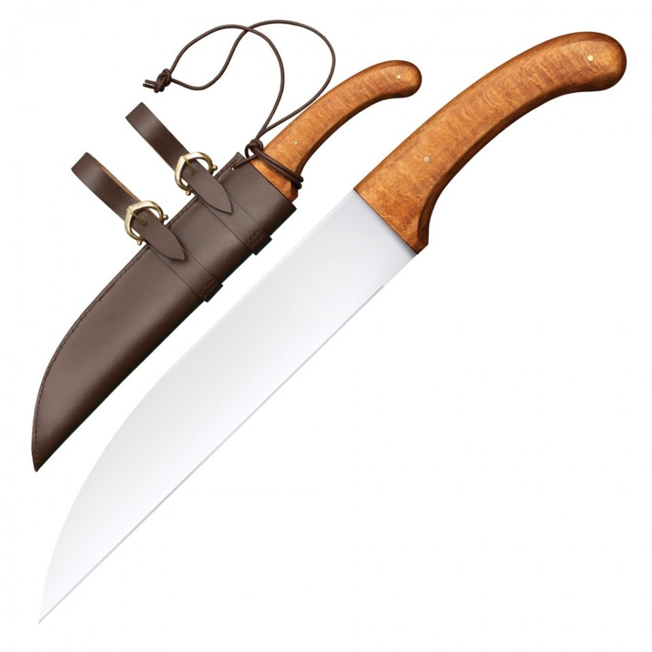 Cold Steel Woodsman's Sax CS88HUA, 11" 1055 Carbon Plain Blade, Exotic Imported Hardwood Handle-COMING SOON!