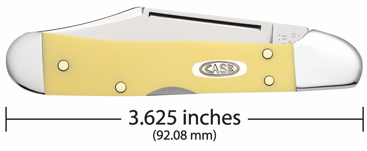 Case Mini Copperlock 30116 Yellow Synthetic Handle (31749L CS)