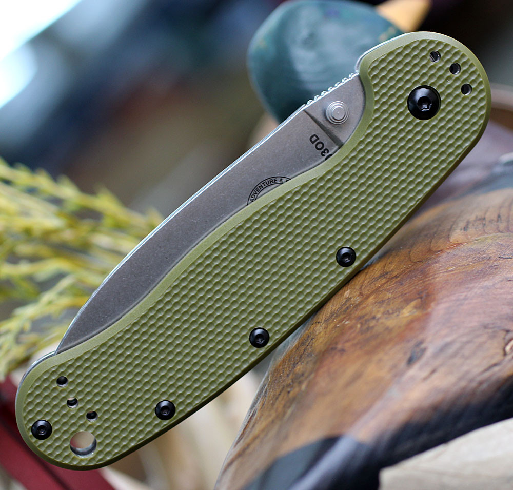 ESEE Avispa BRK1303OD OD Green Closed Right View
