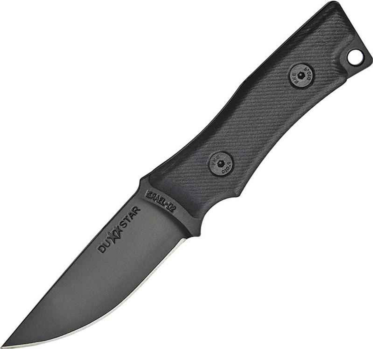 Du-Star Model Lahav, Black D2 Steel, Black FRN Handle