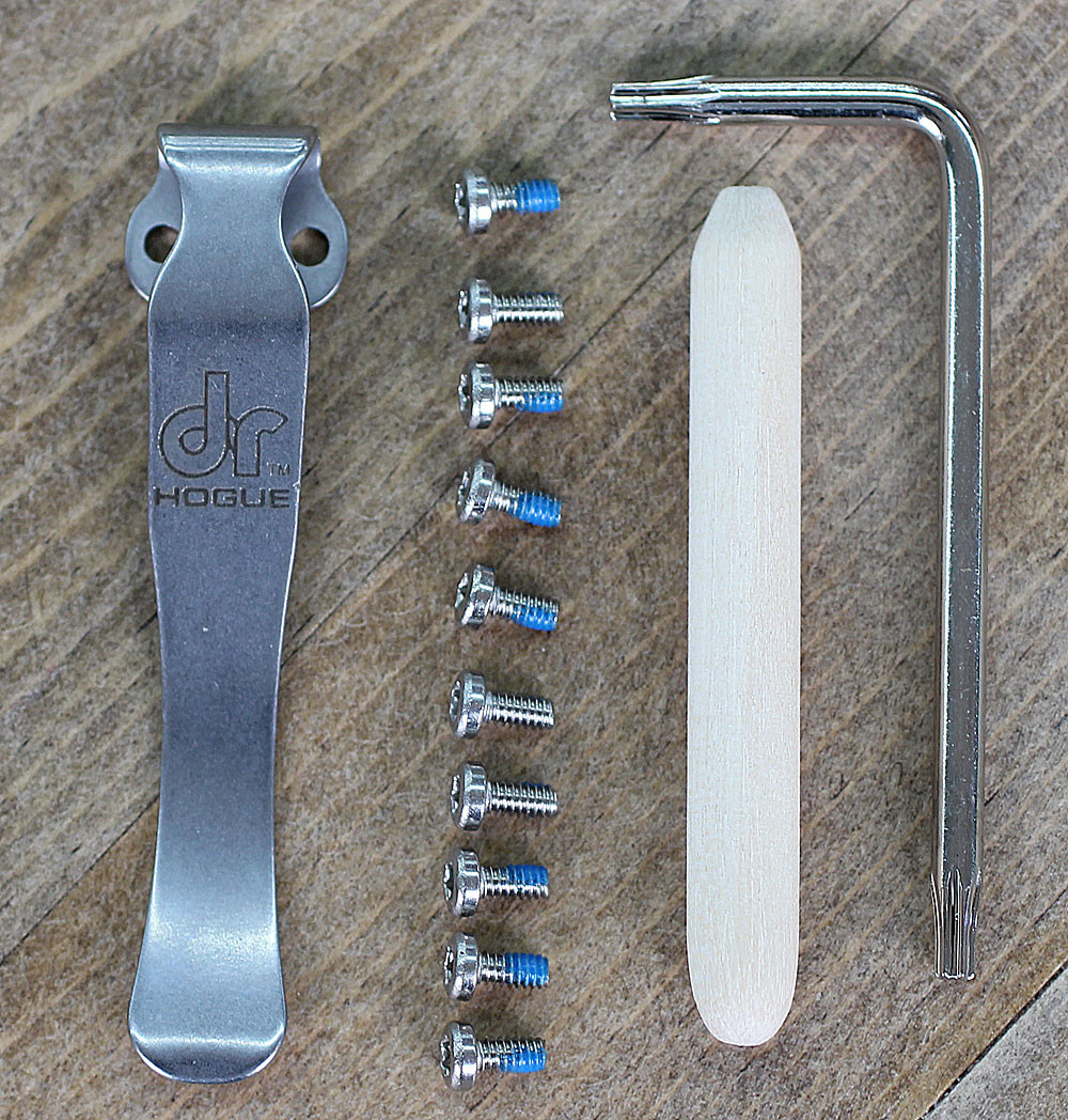 Doug Ritter RSK® Mk1-G2 Stonewashed Pocket Clip & Torx Screw Kit