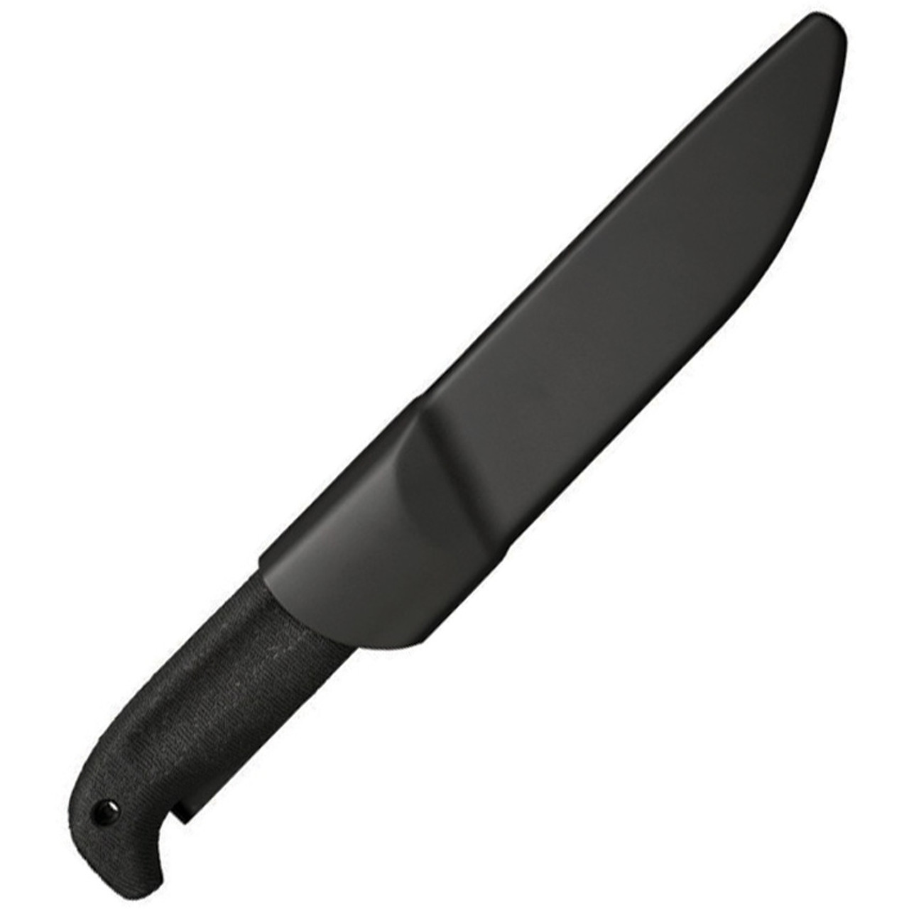 Cold Steel Commercial Series Scalper (CS20VSKSZ) 6.5" 4116 Satin Drop Point Plain Blade, Kray-Ex Handle, Black Secure-Ex Sheath