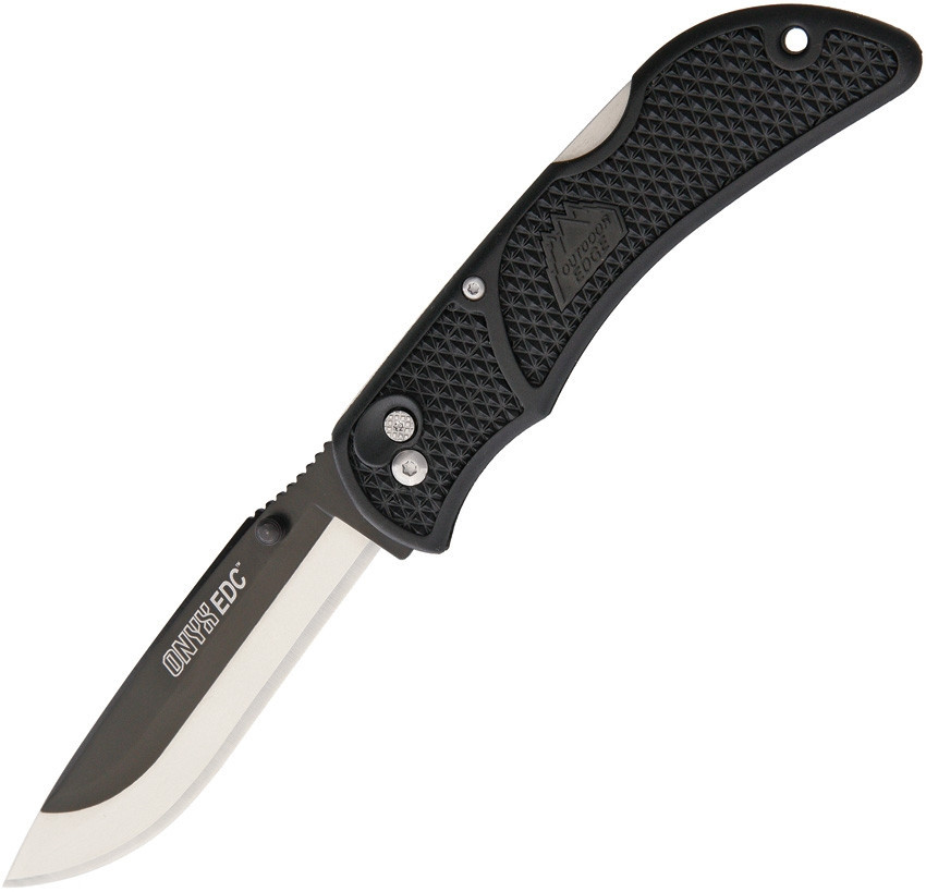 Outdoor Edge OX10 Oynx EDC Replaceable Blade, 3.5" 420J2 SS, Grivory Handle