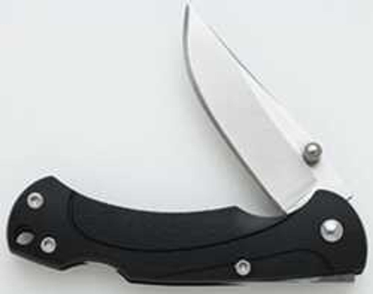 TecX® by Case TL-1 Lockback, 440 Stainless Drop Blade, Black Handle & Pocket Clip