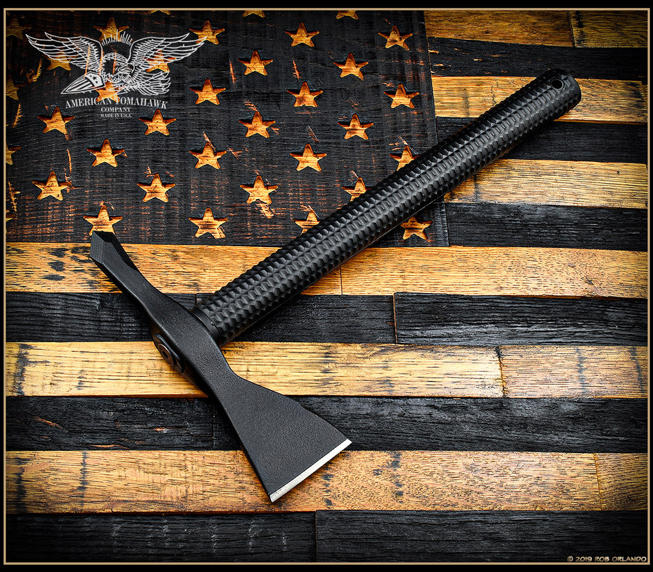 American Tomahawk Model 1, 14.12" Overall Length, Black Nylon Handle