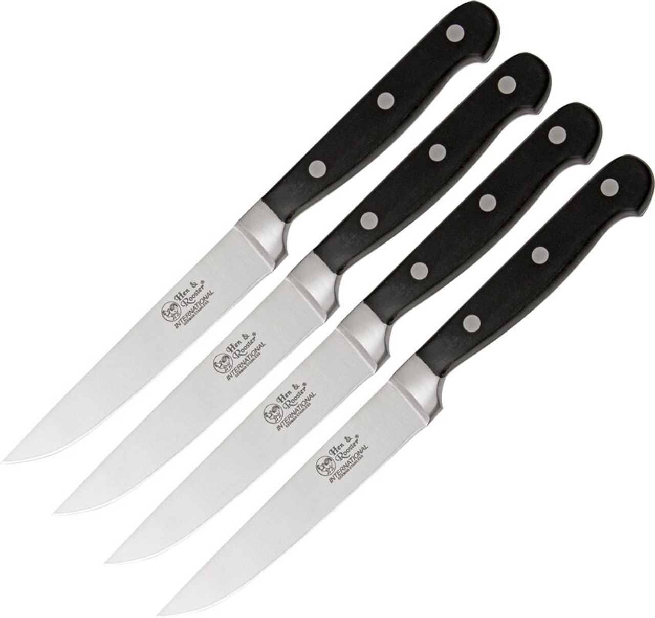 hen and rooster steak knives