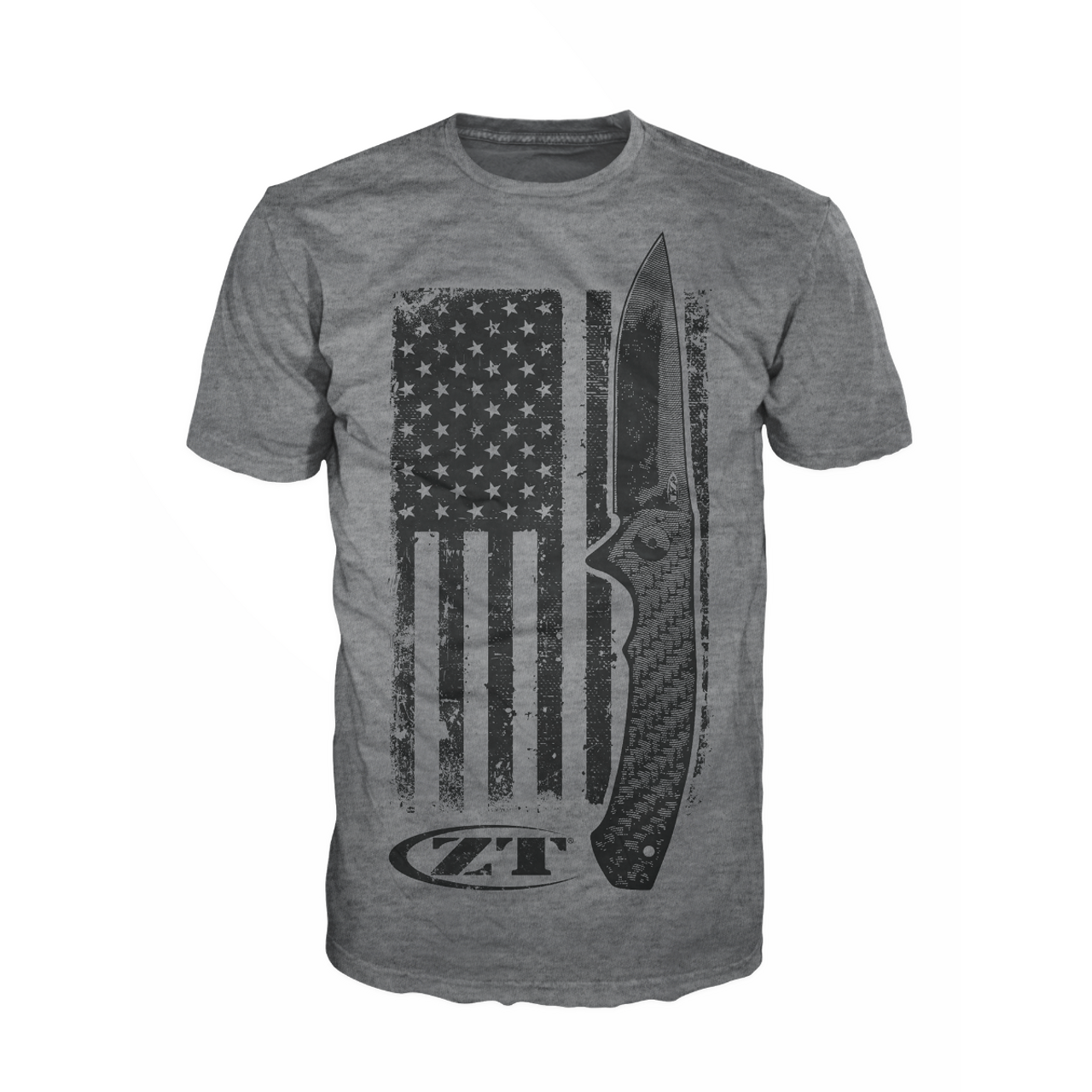 Zero Tolerance T-Shirt-Flag ZT201, Large