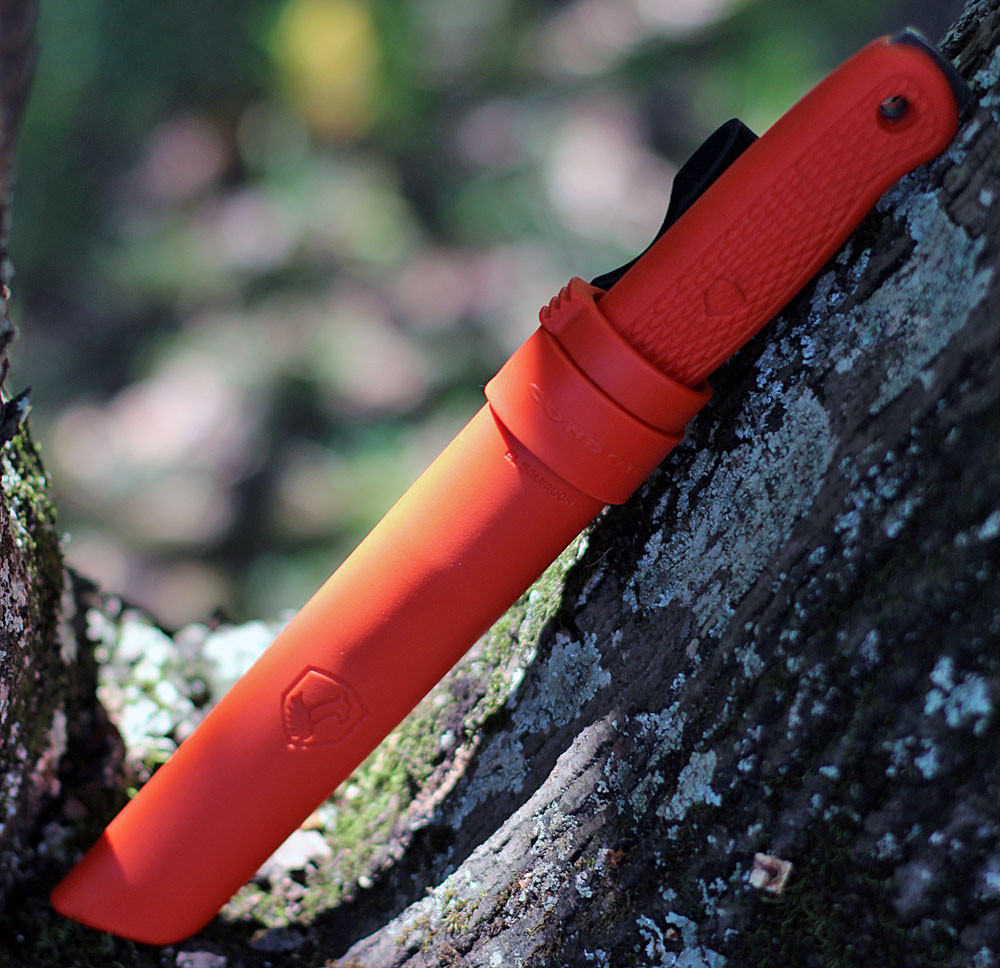 Condor Terrasaur Fixed Blade CTK3947-4.1 Orange Polypropylene Handle
