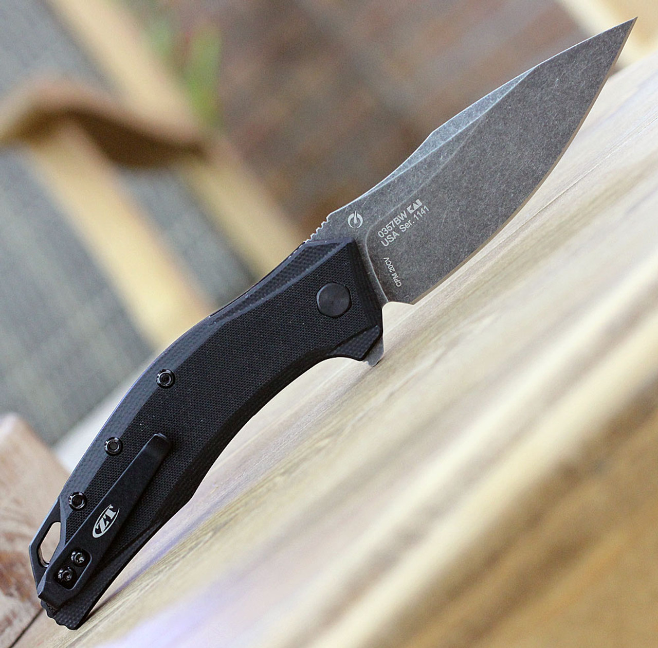 Zero Tolerance 0357BW | CPM 20CV |Knifeworks