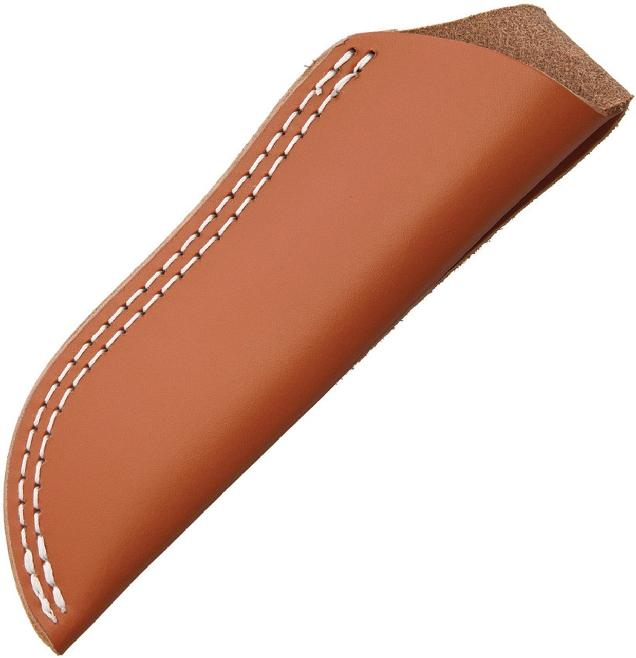 7.50" Medium Belt Sheath, Fits 6-7" Blades, Brown Leather