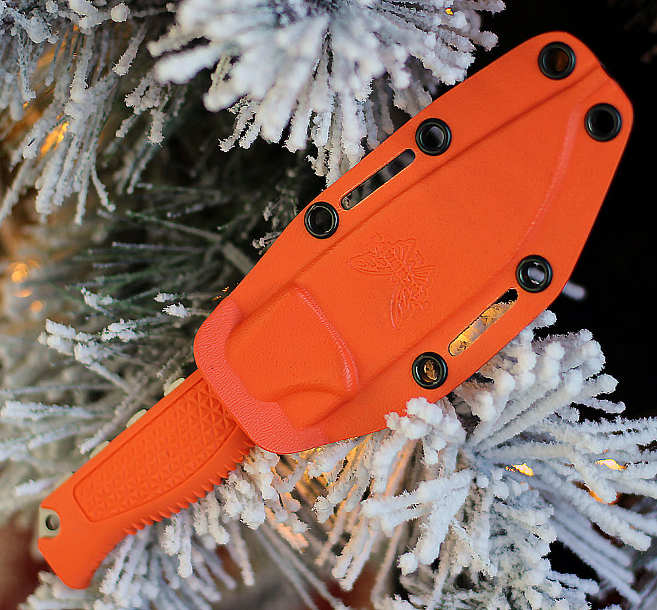  Benchmade - Steep Country 15006 Hunting Knife with Orange  Handle (15006) : Sports & Outdoors