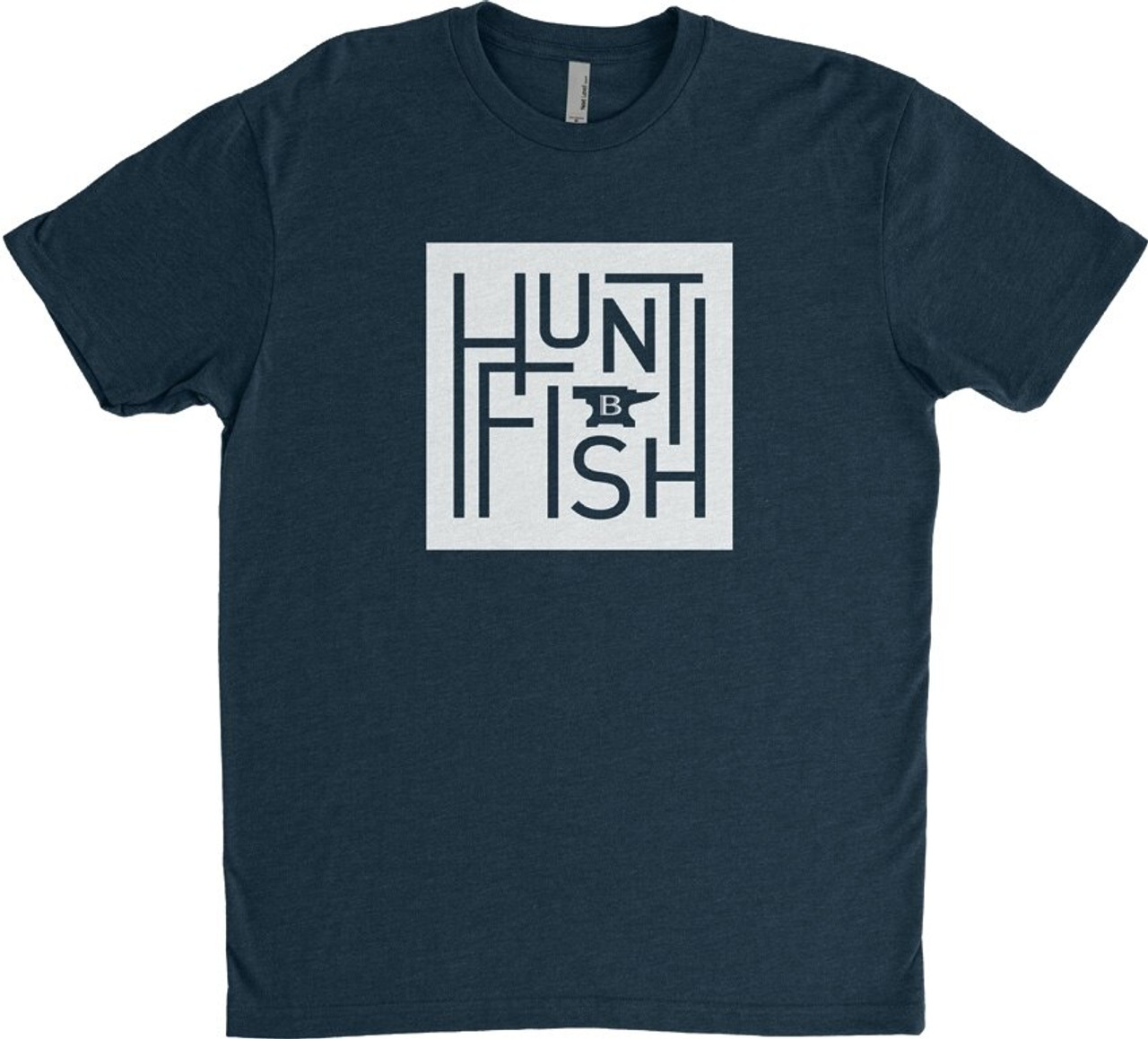 Buck Hunt Fish T-Shirt, L