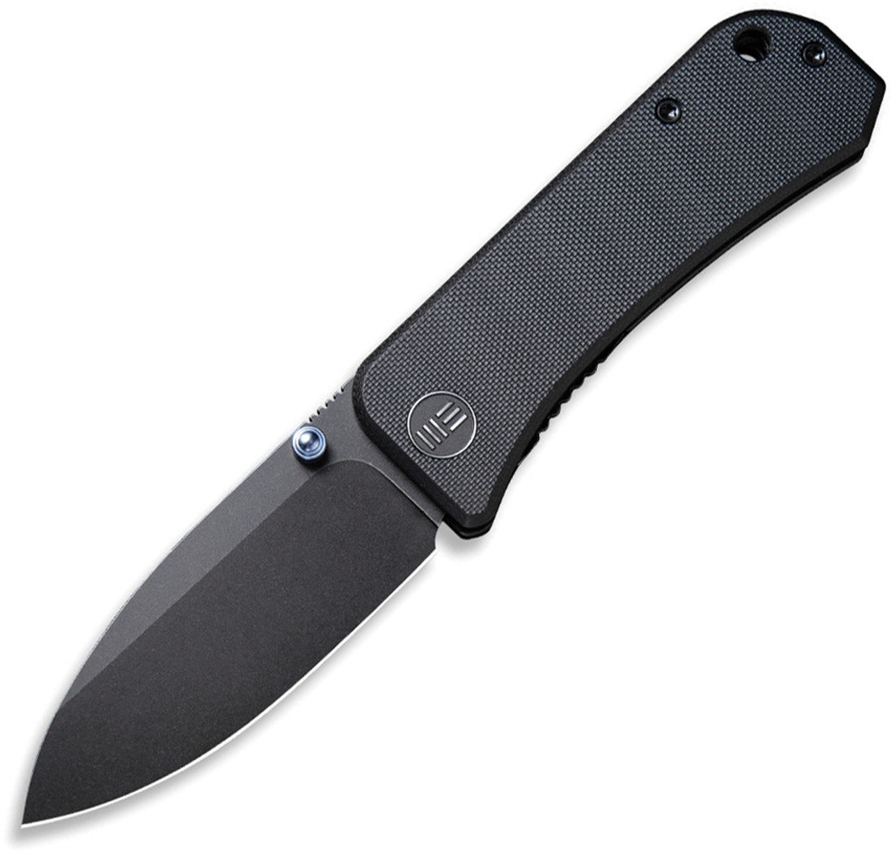 WE Knife Co. Banter 2004B, Black G-10 Handle, 3" Black Stonewashed CPM S35VN Stainless Blade