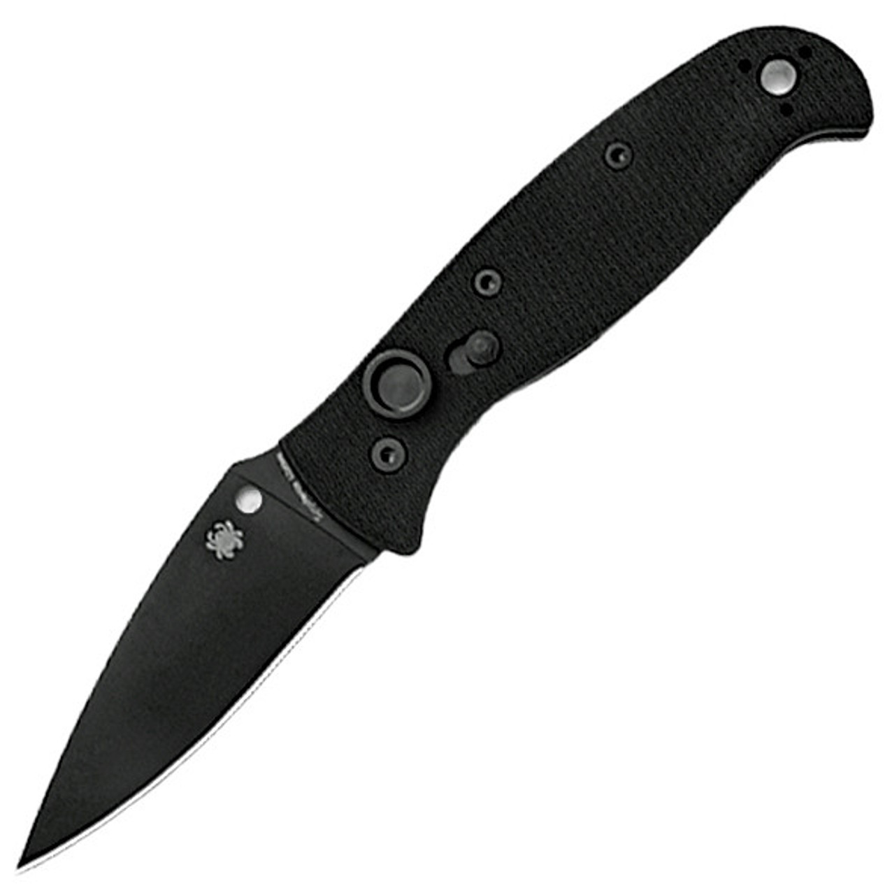 Spyderco Autonomy 2 Automatic Black G-10 (3.5" LC200N Blk) C165GPBBK2
