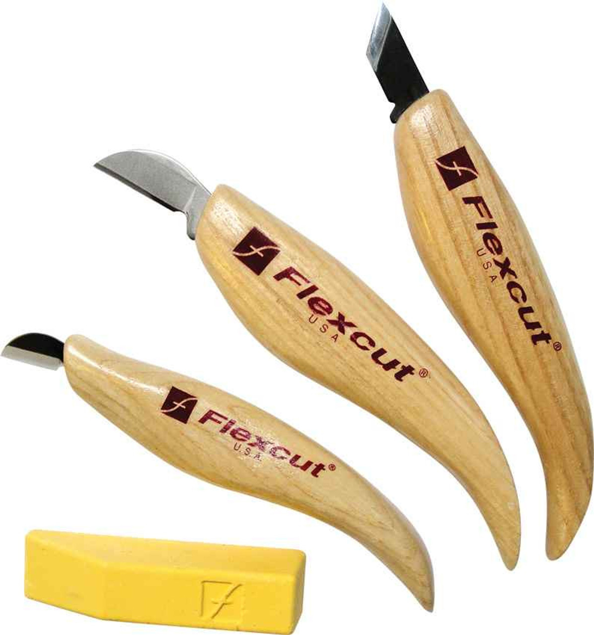 Flexcut 3-Piece Chip Carving Set.