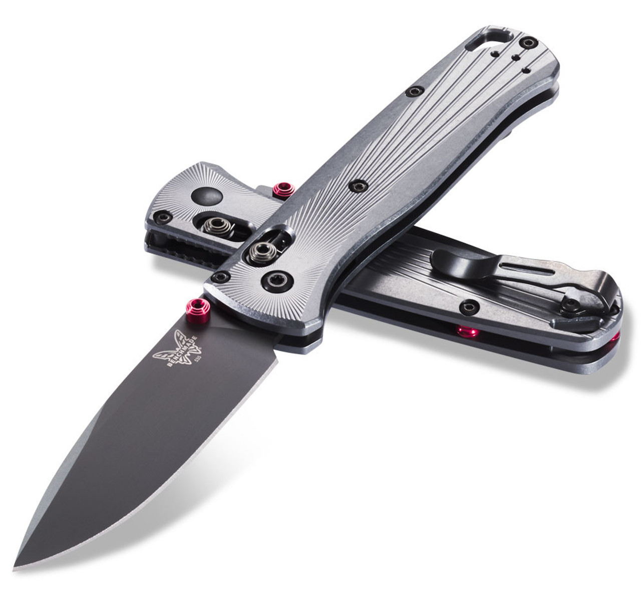 Benchmade 535BK-4 Bugout, 3.24" Black  M390  Plain Blade, Aluminum Handle