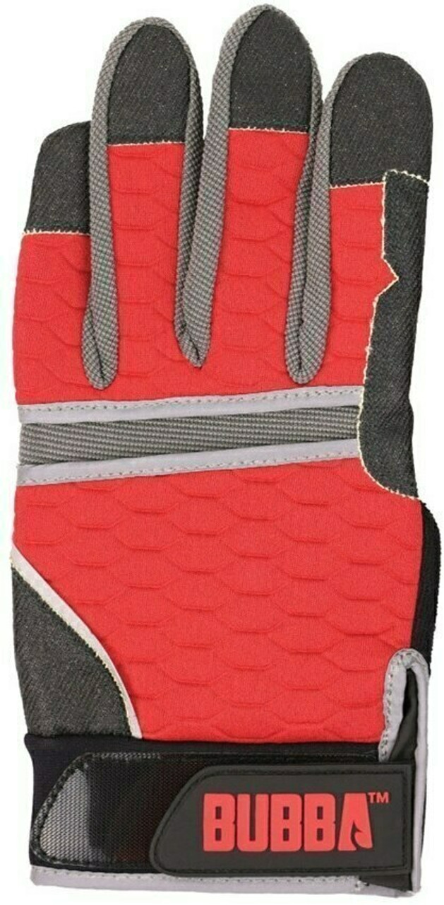 Bubba Blade Ultimate Fishing Gloves, 1105776, Small /  Medium