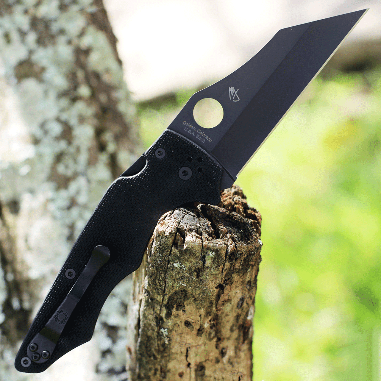 Spyderco - Kitchen Utility Knife Black Plain