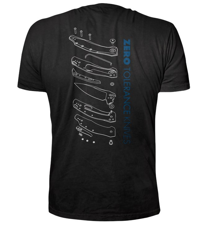 Zero Tolerance | T-Shirt 0357 Small | Knifeworks
