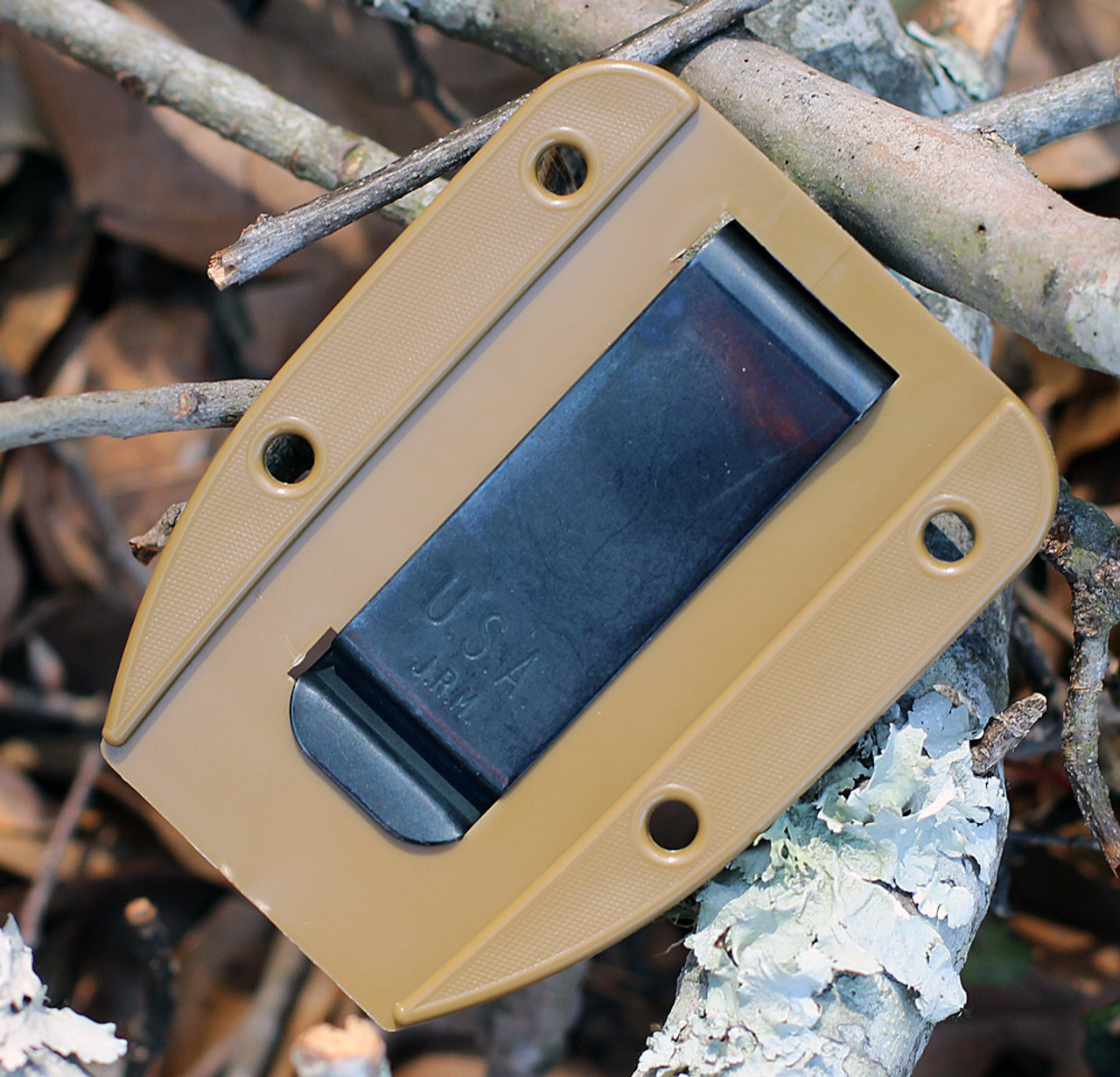 ESEE-4 Complete Sheath System (ESEE-21SS)- Coyote Brown Molded Plastic