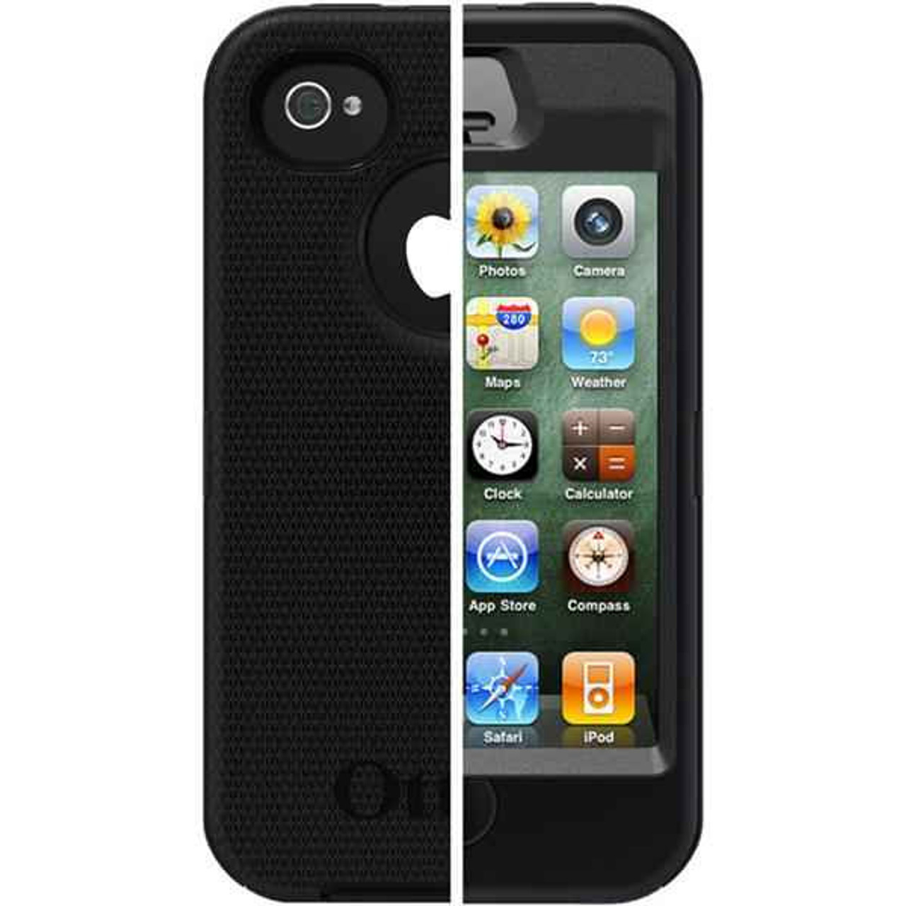 Otter Box iPhone 4 / 4S Defender Series Case, Black Color