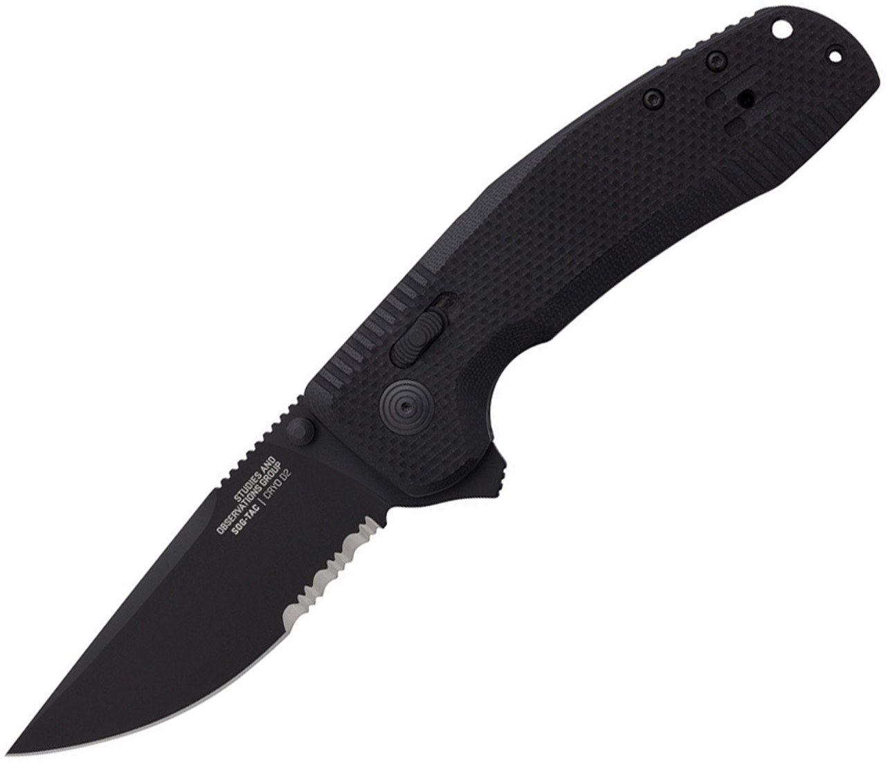 SOG SOG-Tac XR Folding Knife 12-38-03-57, 3.39