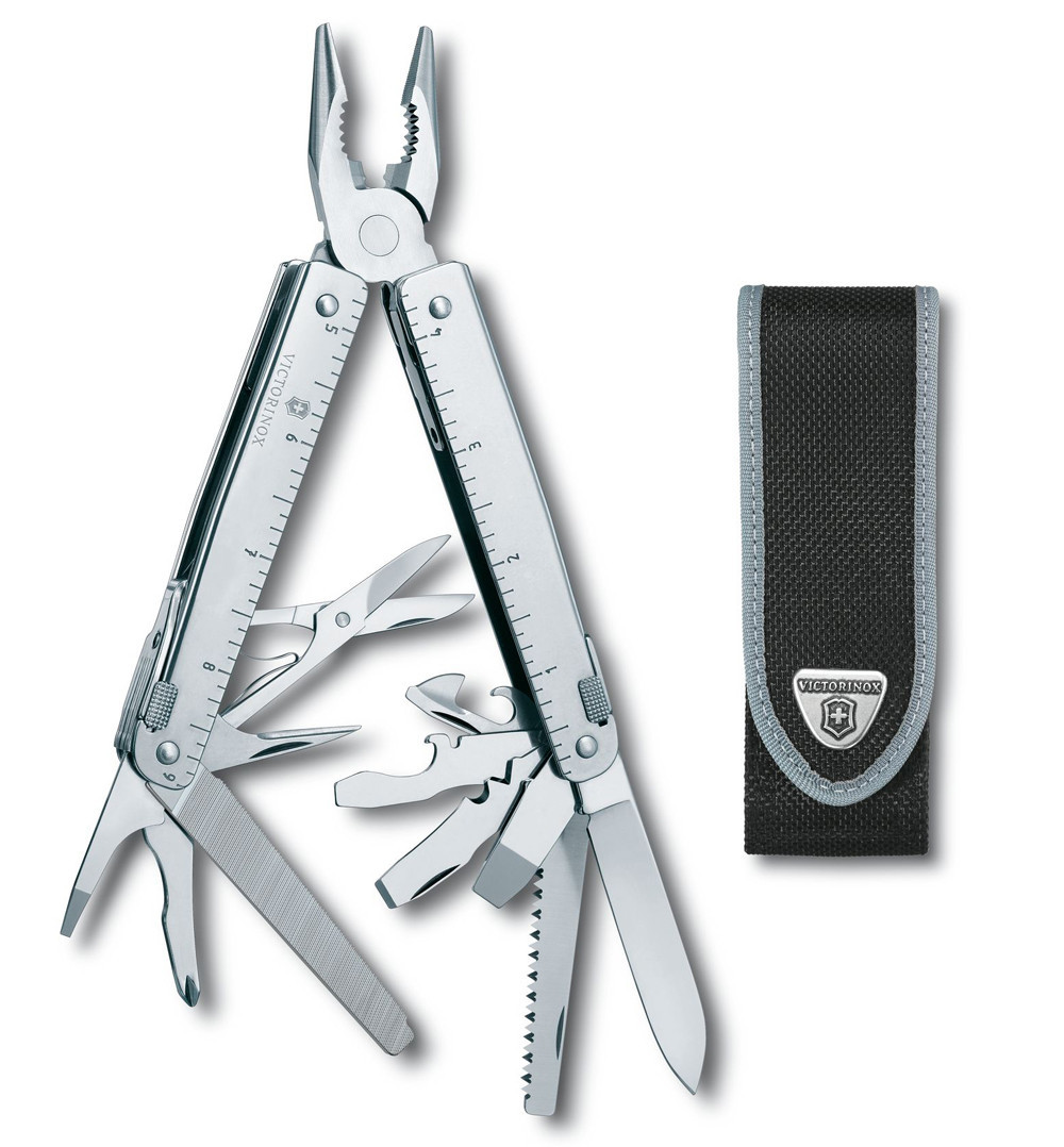 Victorinox Swiss Tool X 3.0327.N, Robust Multi-Tool w/ Locking