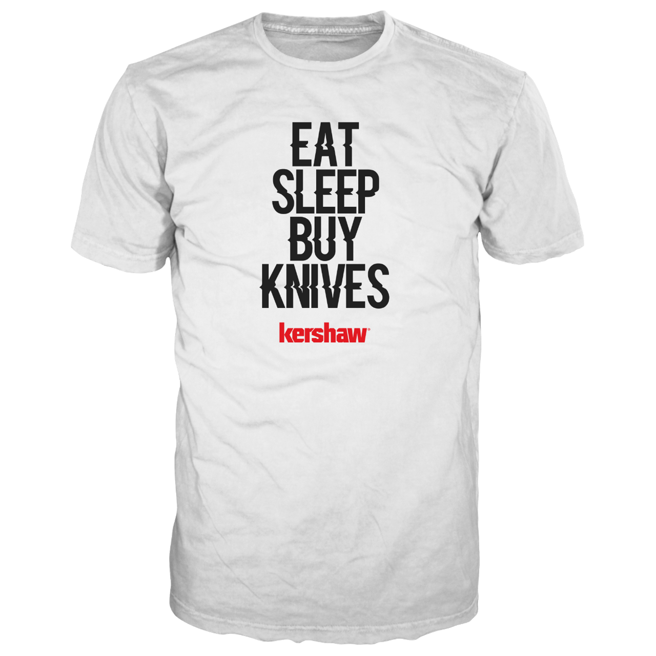 Kershaw "East Sleep Buy Knives" 2021 White T-Shirt, Medium