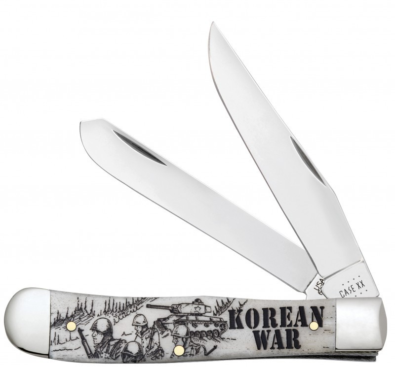Case Trapper - War Series Korean War - 50951 Embellished Smooth