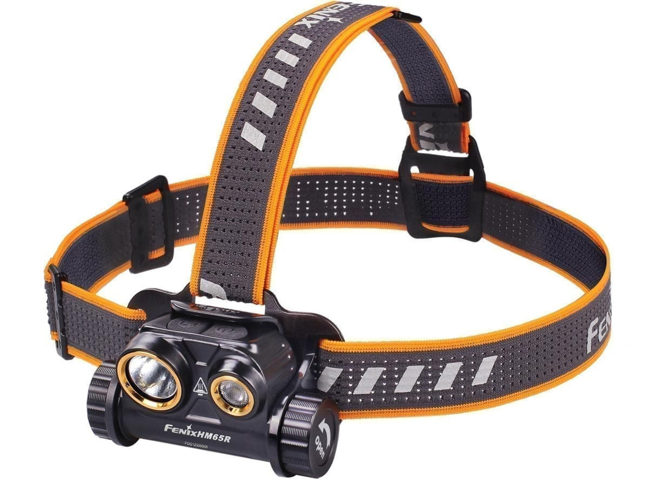 Fenix HM65R Black Rechargeable Trail Running Headlamp, 1400 Lumens
