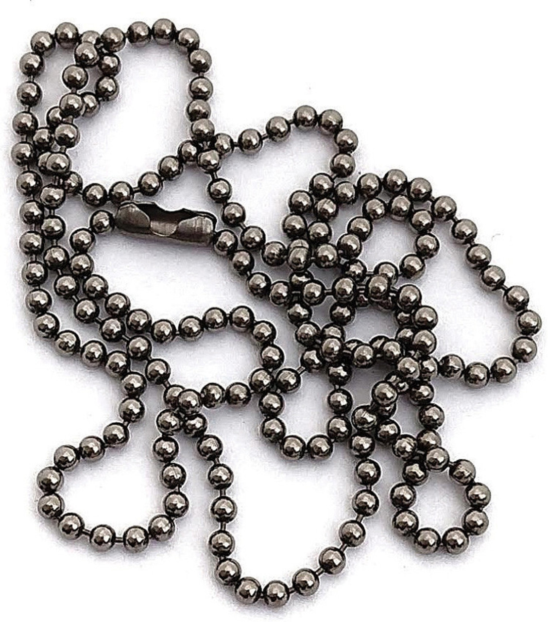 Flytanium Small Ball 24" Titanium Chain Necklace FLY-381