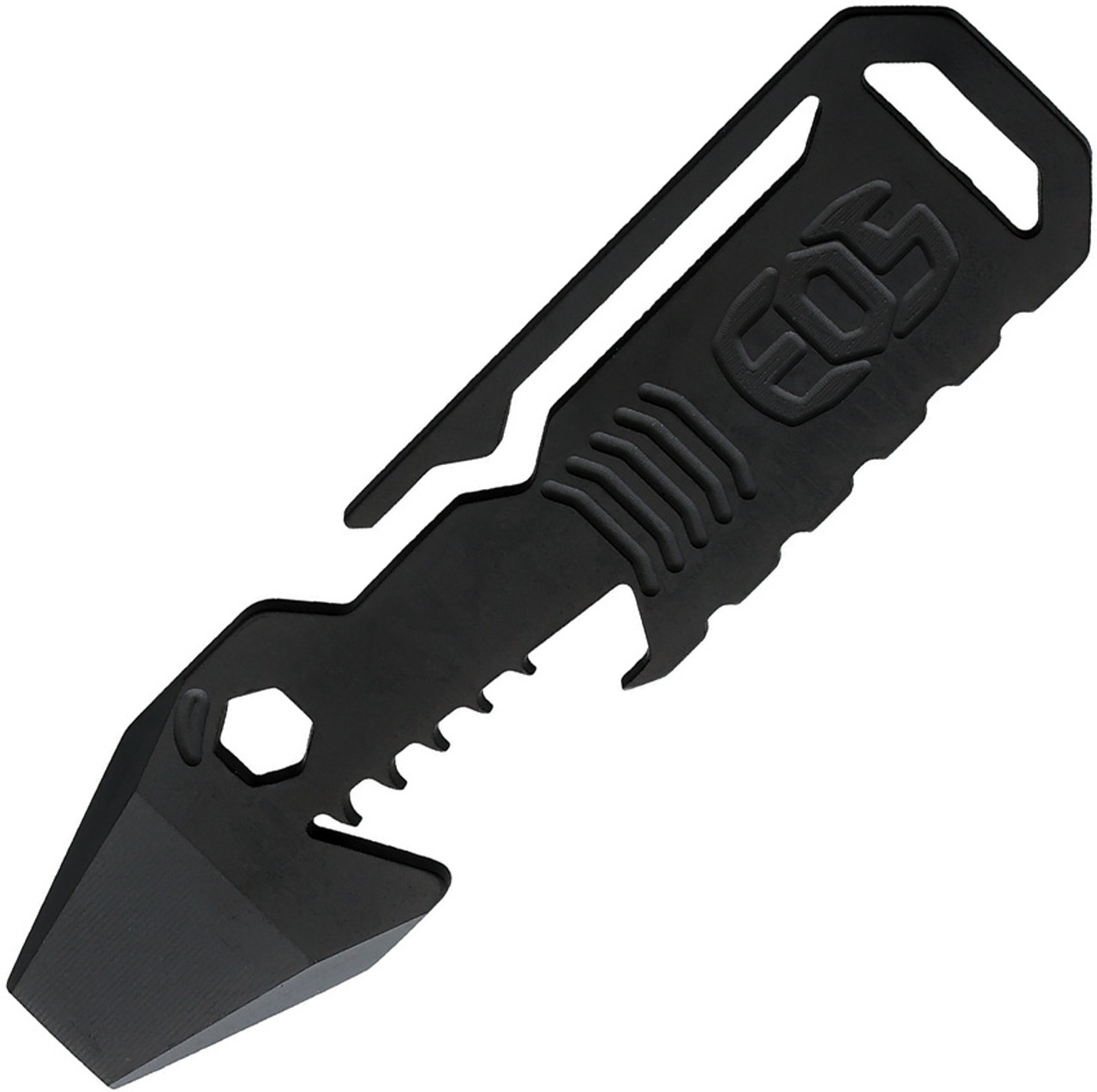 EOS TiShark Pocket Tool / Keychain - 4" Overall DLC Coated Body - Black
