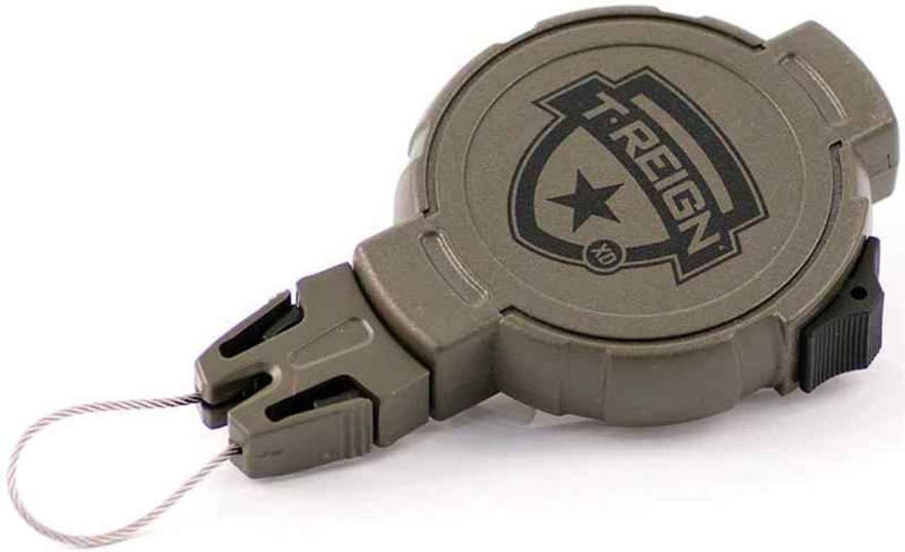 T-Reign Large XD (extreme duty) Retractable Gear Tether with Rotating clip