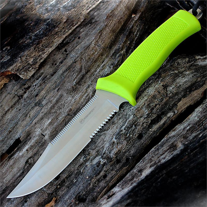 Kilimanjaro, 910045, Talbot 11 in. Serrated Fixed Blade with File