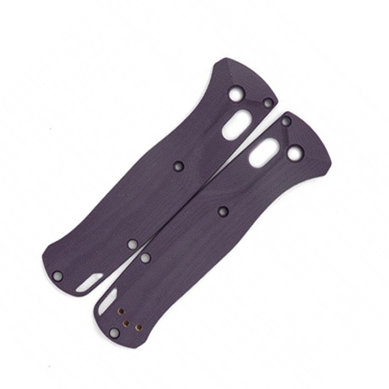 Flytanium Crossfade Purple Haze G-10 Scales - for Benchmade Bugout