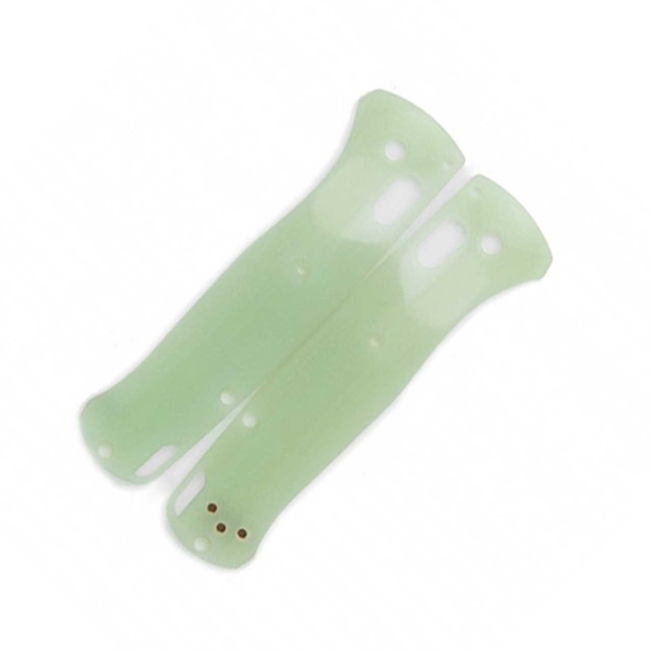 Flytanium Crossfade Jade G-10 Scales - for Benchmade Bugout